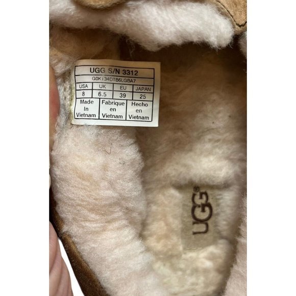 UGG Ansley Slipper for Women, US Size 7 - Chestnut Brown See Note Re:size - Picture 7 of 7